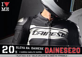 Slevový kupón na vybavení od Dainese