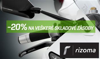 -20% na kompletní skladové zásoby RIZOMA