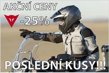 Poslední kusy motooblečení Dainese -25%